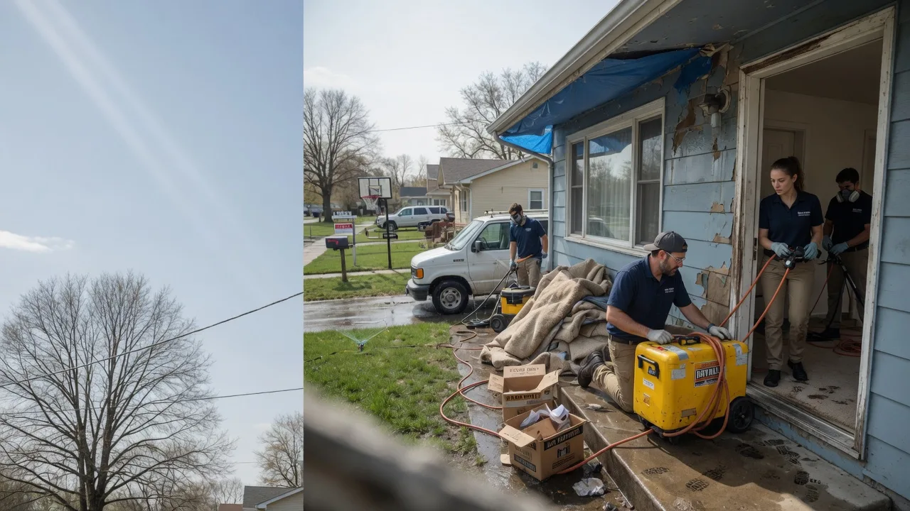 Basement Flood Cleanup in Laurens, IA near me